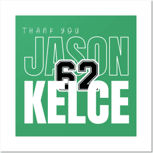 THANK YOU JASON KELCE FLY EAGLE Posters and Art